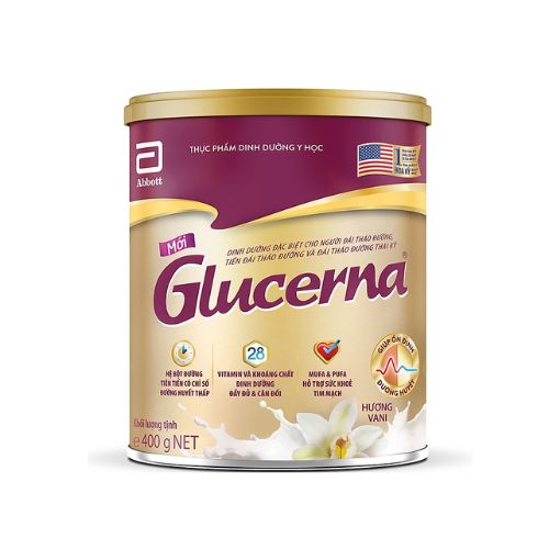 Sữa Glucerna Abbott 400g Vani cho người tiểu đường