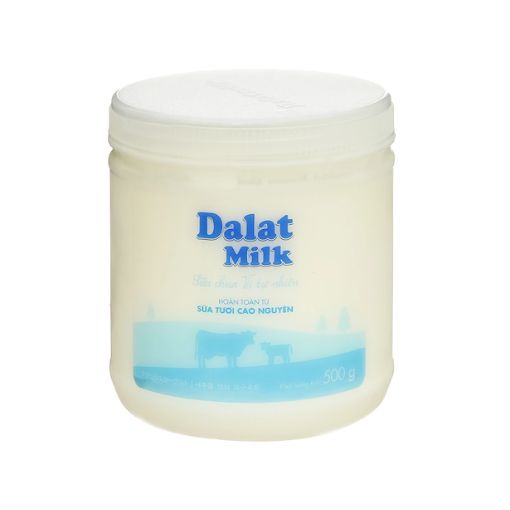 Sữa chua Đà Lạt Milk vị tự nhiên hộp 500g