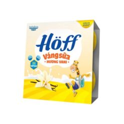 Váng Sữa Hoff Hương Vani Lốc 4 Hộp 55g Thơm Ngon Bổ Dưỡng