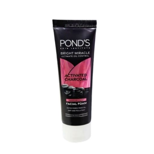 Sữa rửa mặt Pond's Bright Miracle Than hoạt tính sạch sâu 100g