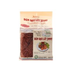 Bún Gạo Lứt Jimmy Thùng 16 Gói, đạt tiêu chuẩn xuất khẩu Châu Âu với chứng nhận BRC, HACCP, ISO 9001-2015 và HALAL