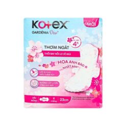 Băng vệ sinh Kotex Gardenia Deo siêu mỏng có cánh 8 miếng