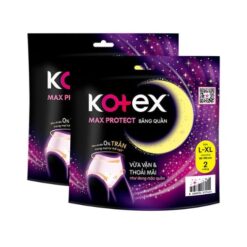BVS Quần Ban Đêm Kotex Cool Size M-L (Gói 2 Miếng)