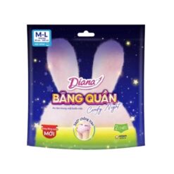 Băng Vệ Sinh Dạng Quần Diana Comfy Night Size ML (2 Miếng)