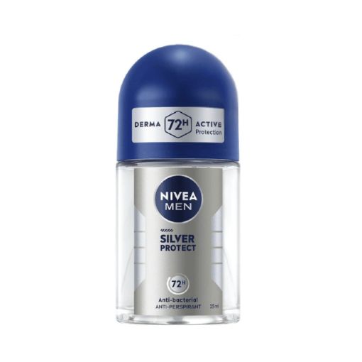 Lăn khử mùi Nivea phân tử bạc 25ml - Khô thoáng, tự tin