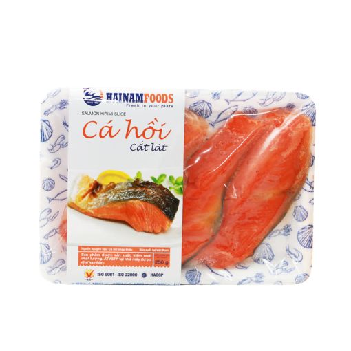 Cá Hồi Đỏ Cắt Lát FLCD 250g (3 miếng)