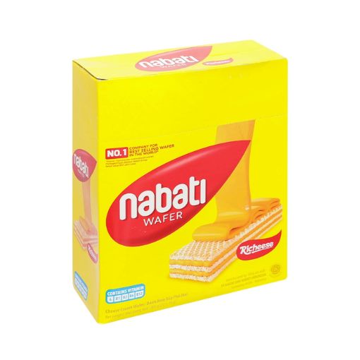 Bánh xốp nhân phô mai Nabati hộp 300g