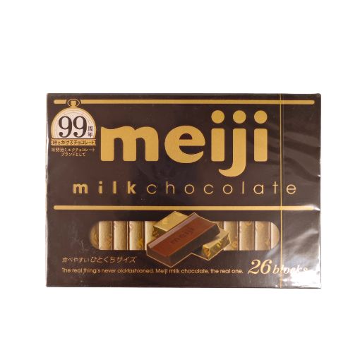 Kẹo Meiji Milk Chocolate 120g - Vị Sữa Sô Cô La Thơm Ngon