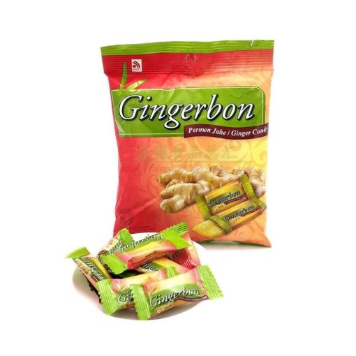Kẹo Gừng Mềm Gingerbon 125g - Thơm Ngon, Ấm Bụng