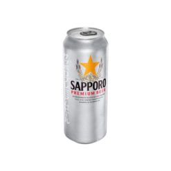 Bia Sapporo lon 500ml - Hương vị Nhật Bản đích thực