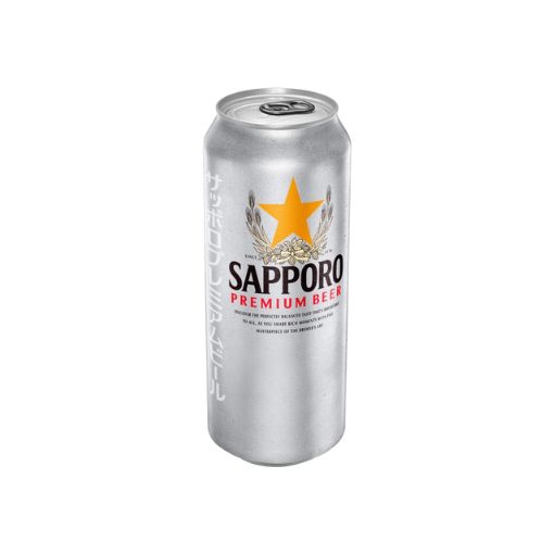 Bia Sapporo lon 500ml - Hương vị Nhật Bản đích thực