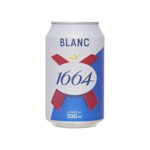 Bia Blanc 1664 lon 330ml (Thùng 24 Lon)