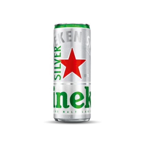 Bia Heineken Silver Lon 330ml – Vị Bia Đậm Đà, Sảng Khoái