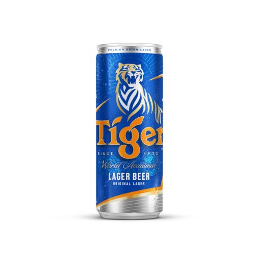 Bia Tiger Lon Cao 330ml - Thùng 24 Lon
