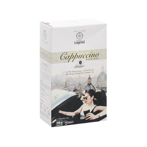 Cà phê hoà tan Trung Nguyên Cappuccino Hazelnut 216g