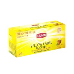 Trà Lipton Nhãn Vàng Hộp 50g (25 Gói x 2g)