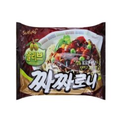 Mì Trộn Tương Tàu Dầu Olive Samyang Gói 140g Chuẩn Vị