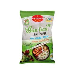 Bún Tươi Sợi Trung Ba Khánh Gói 500g