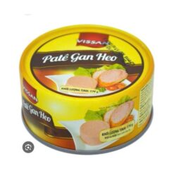 Pate Gan Heo Vissan Lon 170g - Hương vị đậm đà, tiện lợi