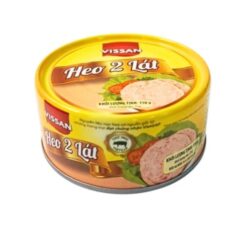 Heo 2 Lát Vissan Hộp 150g - Thịt Heo Chế Biến Tiện Lợi
