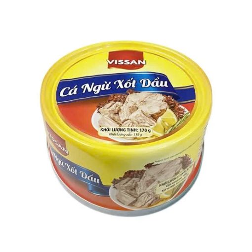 Cá Ngừ Xốt Dầu Vissan Hộp 170g