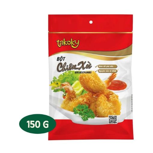 Bột chiên xù Takoky 100g vàng giòn rụm