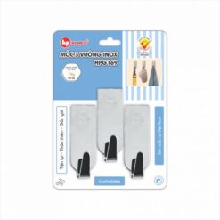 Móc 3 Vuông Inox HPG169 - Tiện Lợi, Bền Đẹp