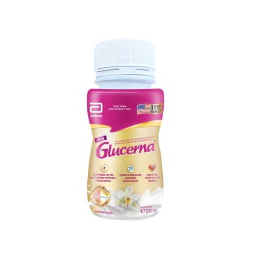 Sữa Glucerna Vani 220ml pha sẵn cho người tiểu đường