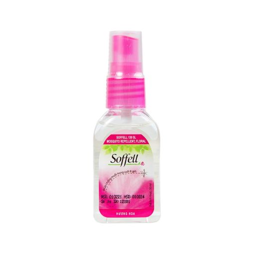 Xịt Xua Muỗi Soffell Hương Hoa 30ml – Bảo Vệ 8 Giờ