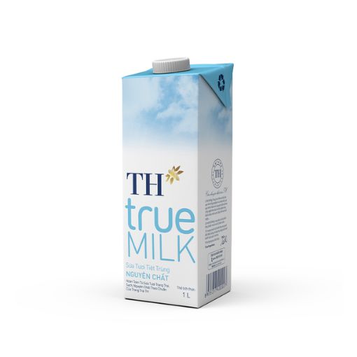 Sữa Tươi Tiệt Trùng TH True Milk 1L Nguyên Chất Ít Đường Có Đường