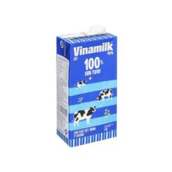 Sữa Tươi Tiệt Trùng Vinamilk Ít Đường Hộp 1L