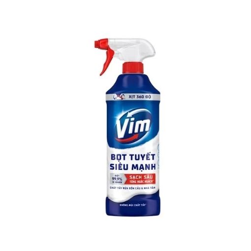 VIM Bọt Tuyết Đa Năng 500ml Tẩy Bồn Cầu & Nhà Tắm