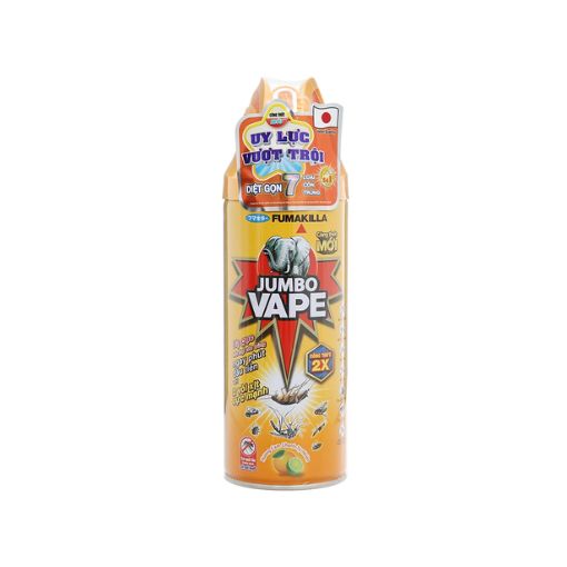 Bình xịt côn trùng Jumbo Vape G hương cam chanh 300ml