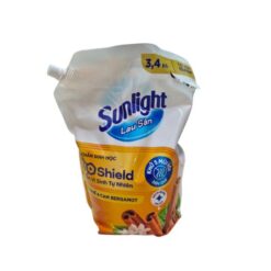 Nước Lau Sàn Sunlight BIOSHIELD Quế & Cam Bergamot Túi 3.4kg