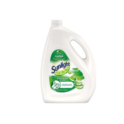 Nước rửa chén Sunlight Thiên Nhiên lô hội & muối khoáng 3.3L