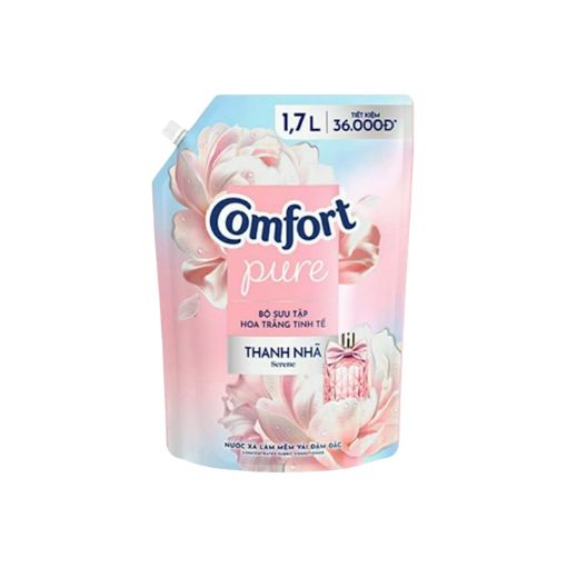 NXV Comfort Hoa Trắng Thanh Nhã 1.7L - Nước xả vải thơm lâu