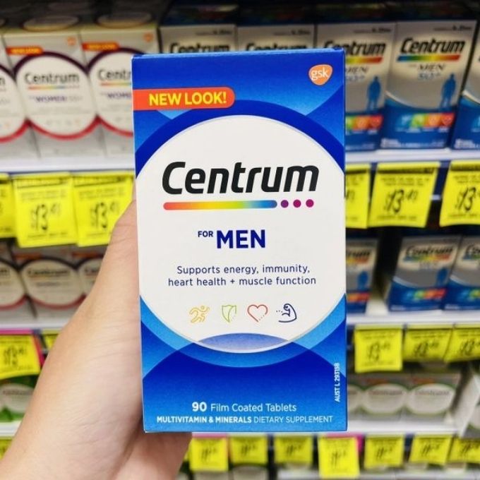 Vitamin Tổng Hợp Cho Nam Centrum For Men Nhập Khẩu Úc - Ảnh 2