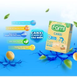 Alternative view of Sữa Đậu Nành Fami Canxi Ít Đường Hộp 200ml
