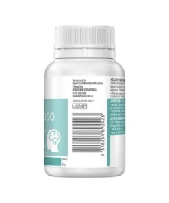 Alternative view of Bổ Não Ginkgo Biloba 2000 Healthy Care Úc Hàng Chính Hãng