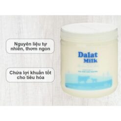 Alternative view of Sữa chua Đà Lạt Milk vị tự nhiên hộp 500g
