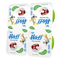 Alternative view of Sữa Chua Hoff Kids Vị Táo Lốc 4 Hộp 55G – Hỗ Trợ Tiêu Hóa
