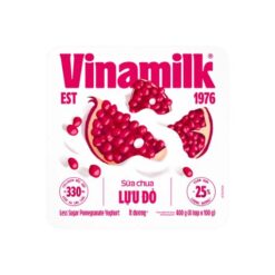 Alternative view of Lốc 4 Sữa Chua Lựu Đỏ Ít Đường Vinamilk Bổ Sung Collagen 100g