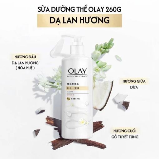 Sữa Dưỡng Thể Olay Tinh Chất Cấp Ẩm B5+ 260g - Ảnh 2