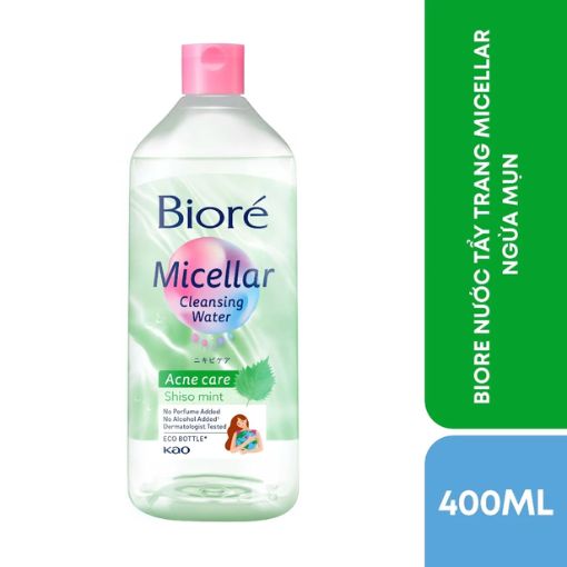 Nước Tẩy Trang Sạch Nhờn & Dưỡng Ẩm Biore Perfect Cleansing Water 400m - Ảnh 2