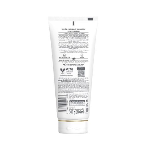 Kem Xả Serum Dove Biotin Ngăn Gãy Rụng Tóc 300g - Ảnh 2
