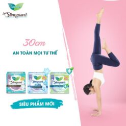 Alternative view of Băng vệ sinh Laurier SUPER SLIMGUARD COOL siêu mỏng 1mm, mát lạnh