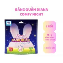 Alternative view of Băng Vệ Sinh Dạng Quần Diana Comfy Night Size ML (2 Miếng)
