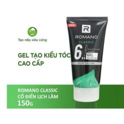 Alternative view of Gel vuốt tóc Romano Classic giữ nếp siêu cứng 150g