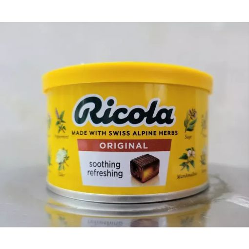 Kẹo Ngậm Ricola Original Herbs Hộp Thiếc 100g - Ảnh 2