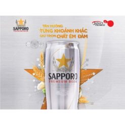 Alternative view of Bia Sapporo lon 650ml